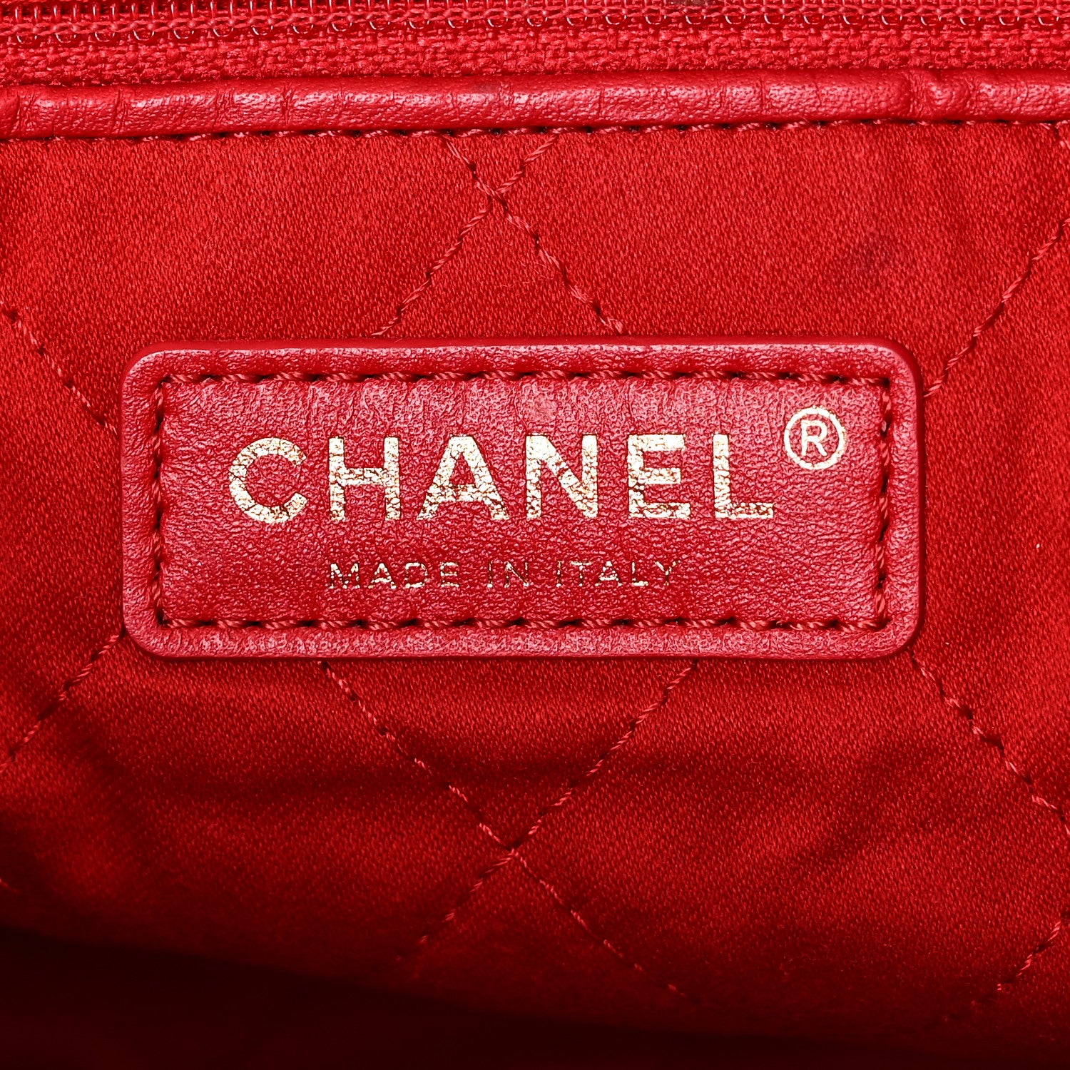 Chanel Shiny Calfskin Quilted Small Chanel 22 Red 7 of 12
