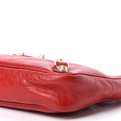Balenciaga Agneau Giant 12 Gold Hardware Hip Rouge Lipstick 7 of 10