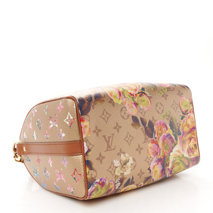 Louis Vuitton Metallic Monogram LV Garden Speedy Bandouliere 25 Gold 4 of 12
