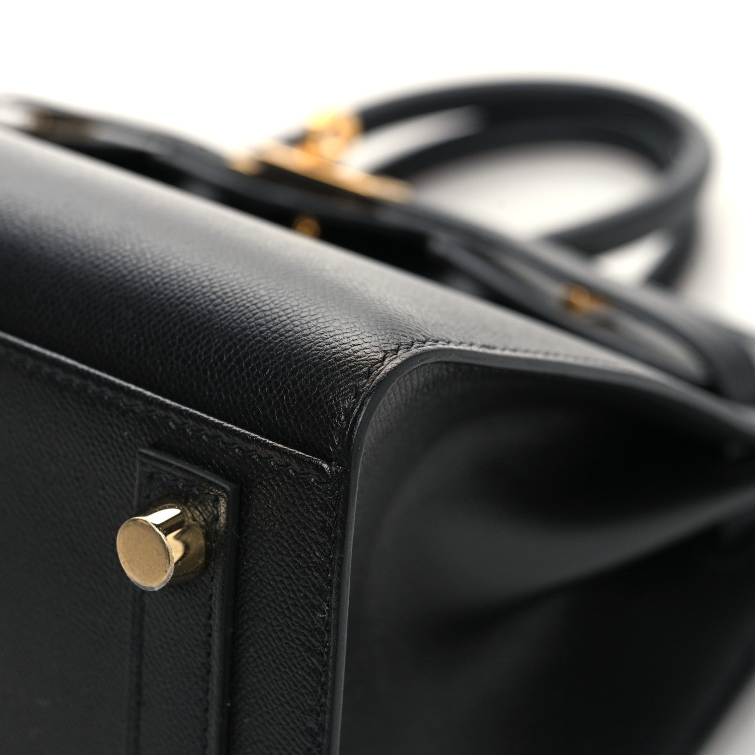 Hermes Madame Calfskin Birkin Sellier 25 Black 9 of 13