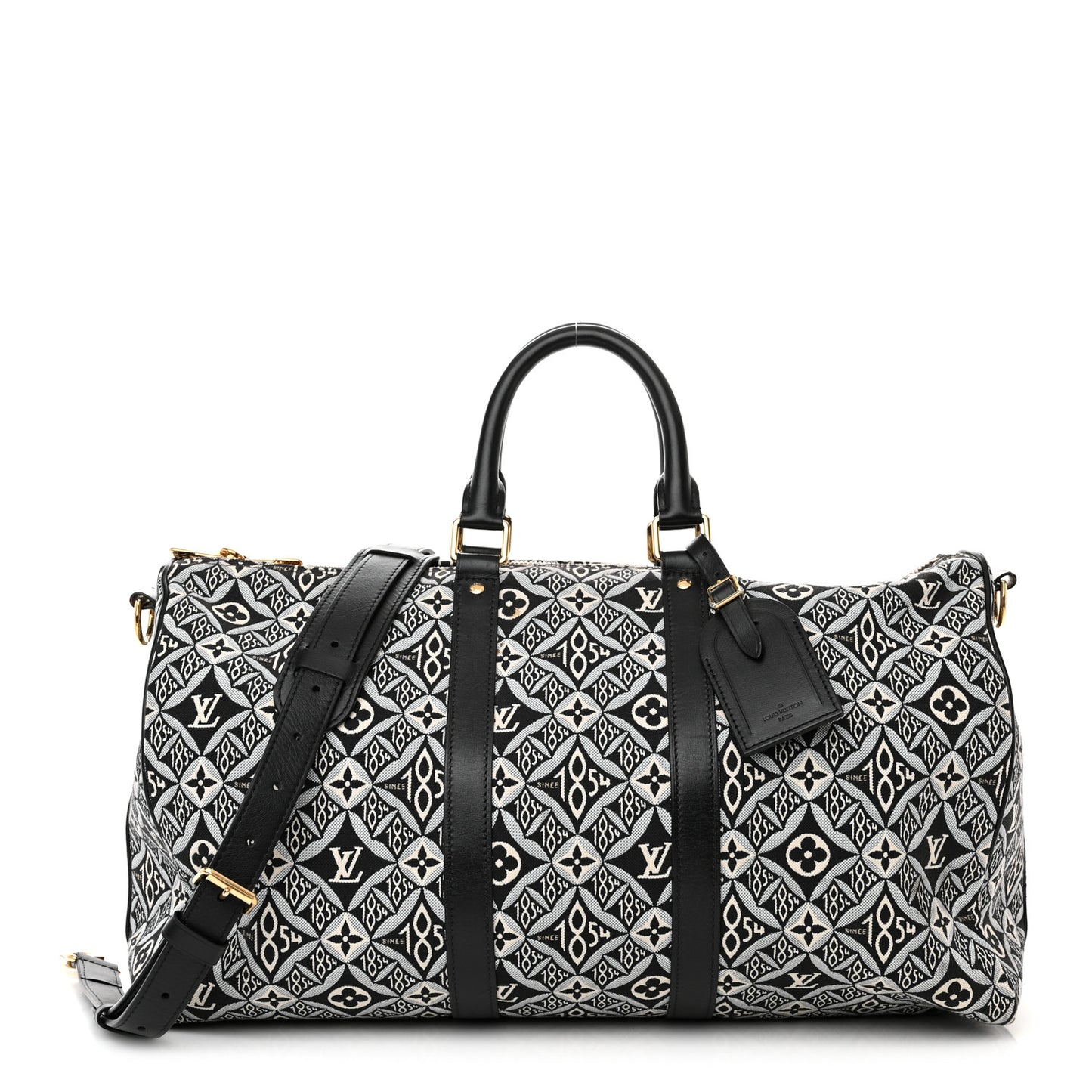 Jacquard Since 1854 Keepall Bandouliere 45 Grey