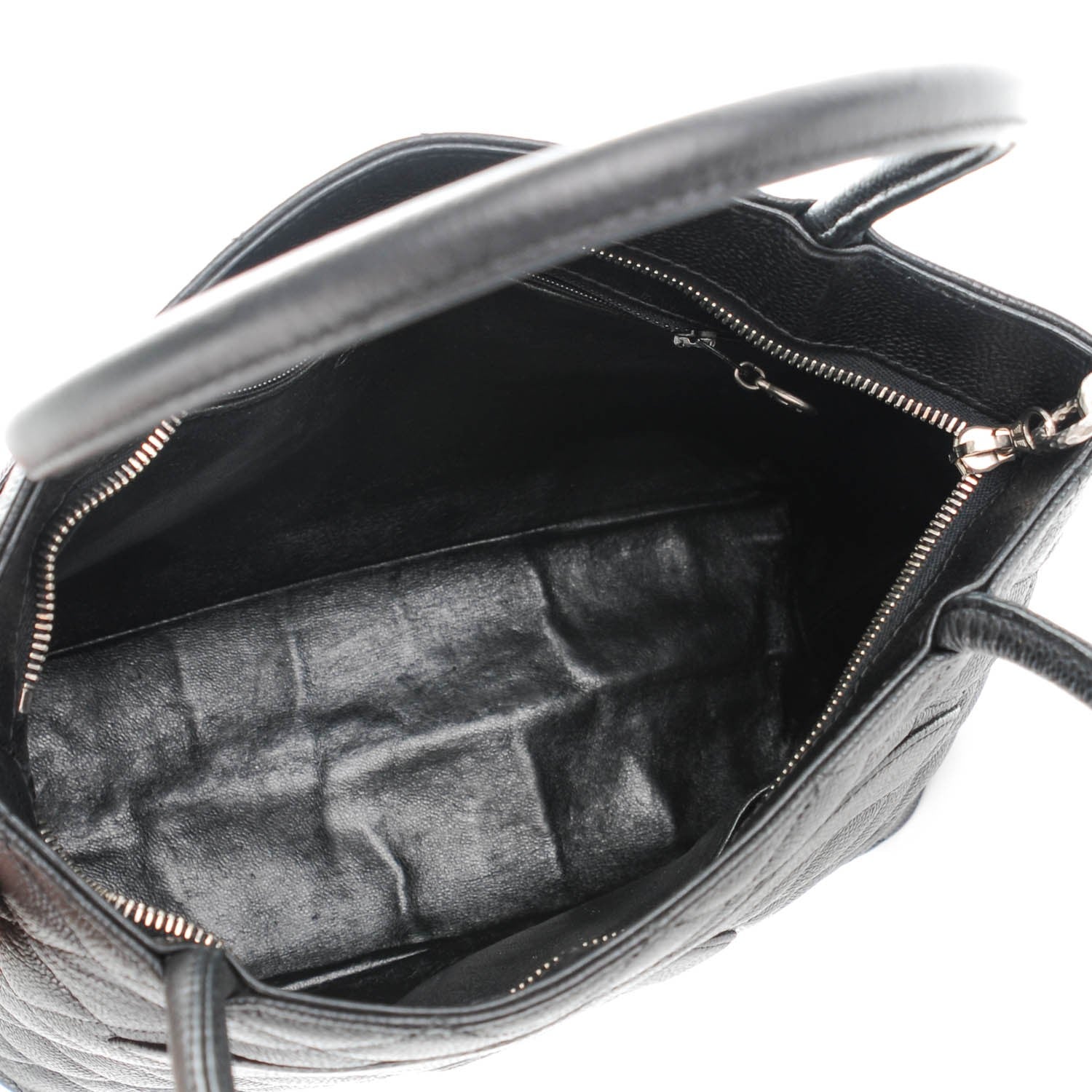 Chanel Caviar Quilted Medallion Tote Black 5 of 6