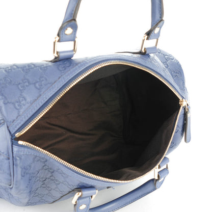 Gucci Guccissima Medium Joy Boston Blue 5 of 9