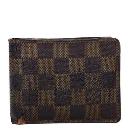 Louis Vuitton Damier Ebene Multiple Wallet 1 of 11