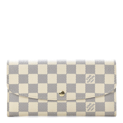 Louis Vuitton Damier Azur Emilie Wallet 1 of 13