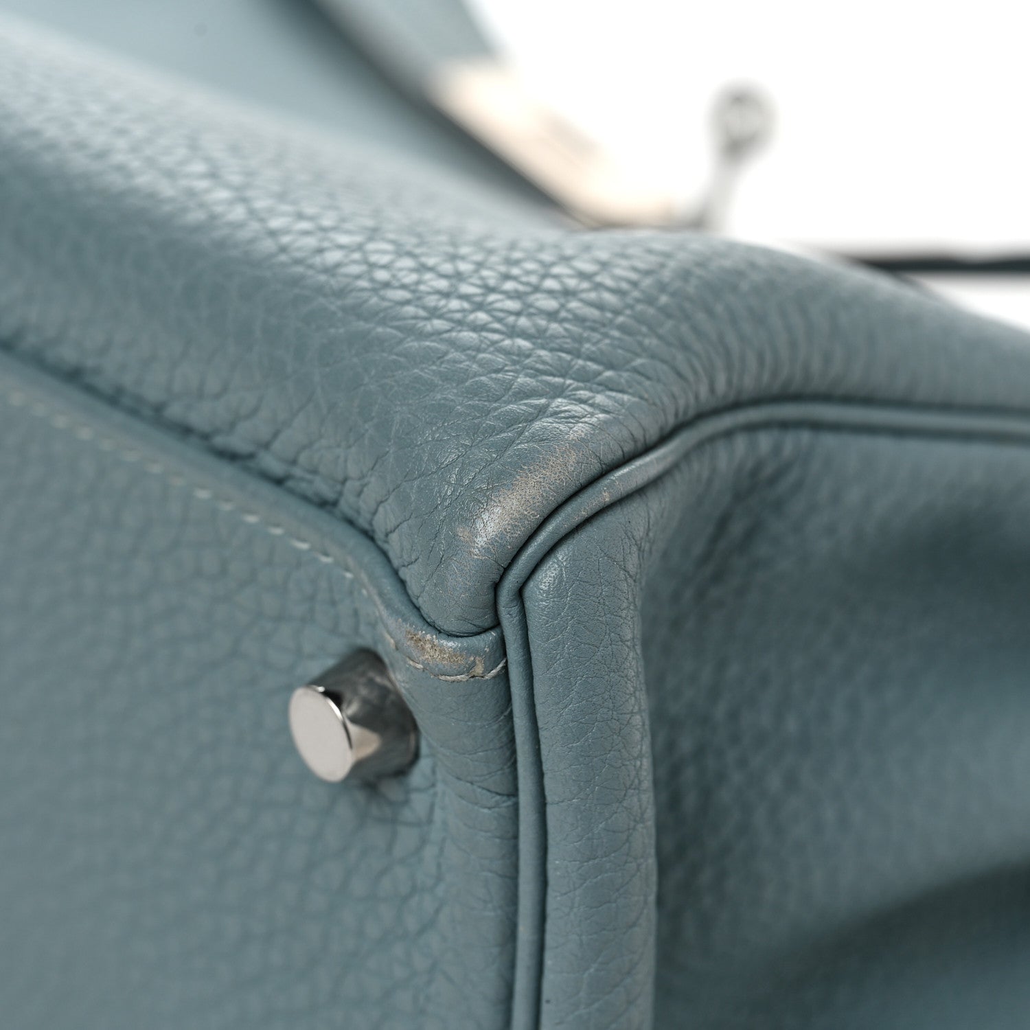 Hermes Togo Kelly Retourne 32 Ciel 9 of 9