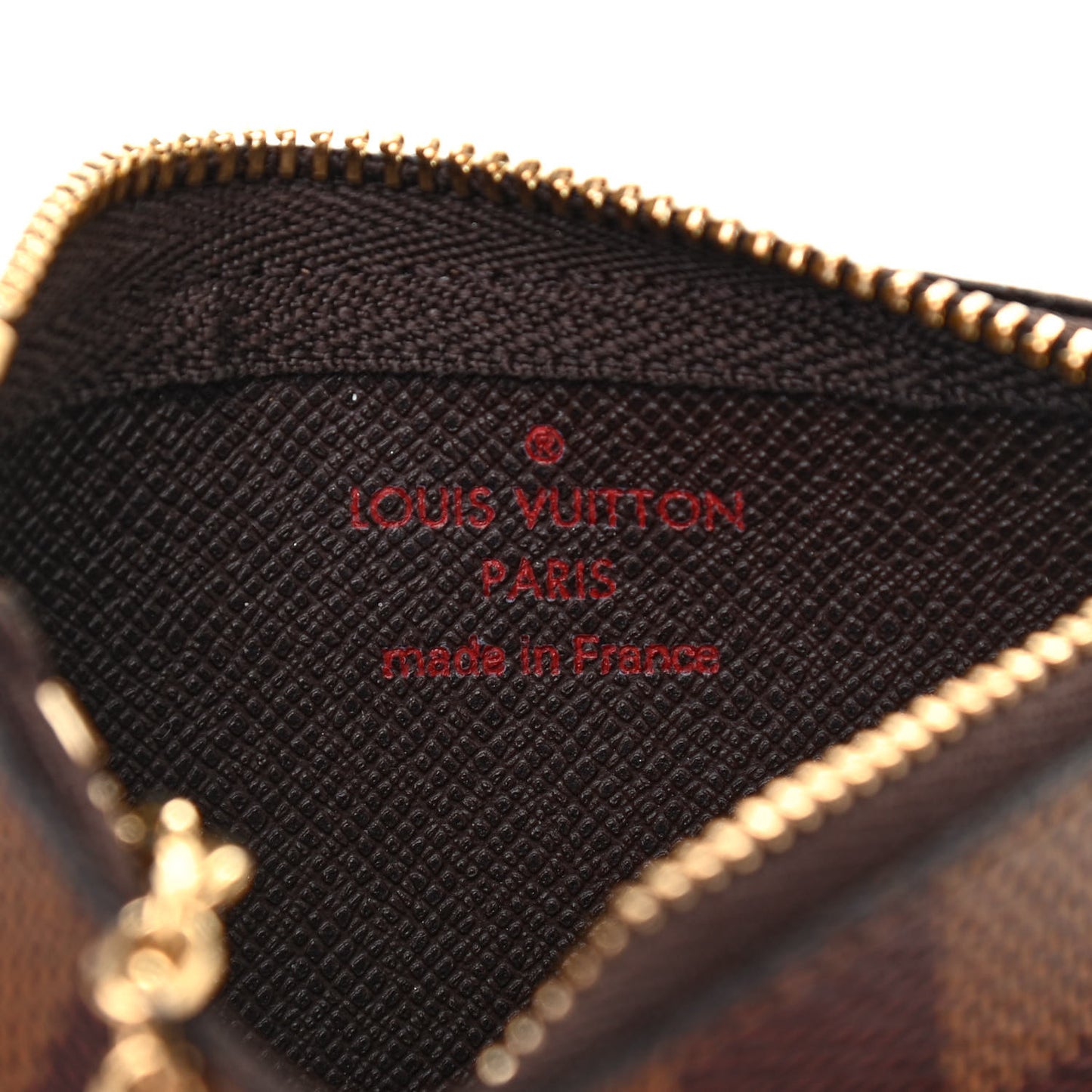 Damier Ebene Key Pouch