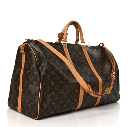 Louis Vuitton Monogram Keepall Bandouliere 55 3 of 14