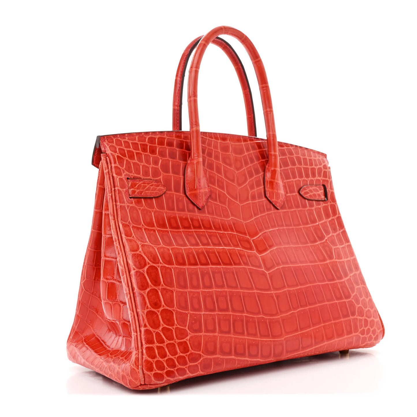 Shiny Niloticus Crocodile Birkin 30 Sanguine