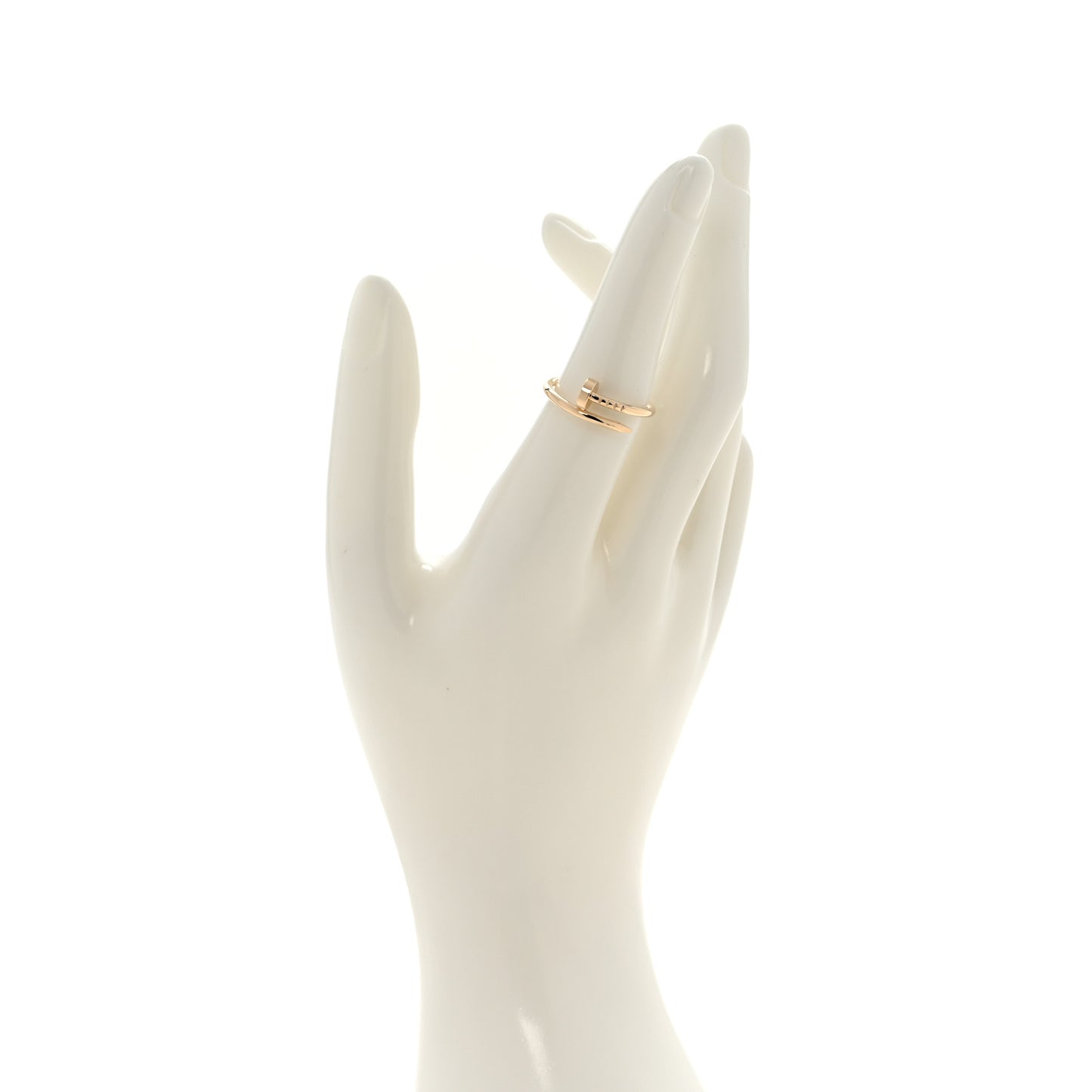 18K Yellow Gold Small Juste Un Clou Ring 54 6.75