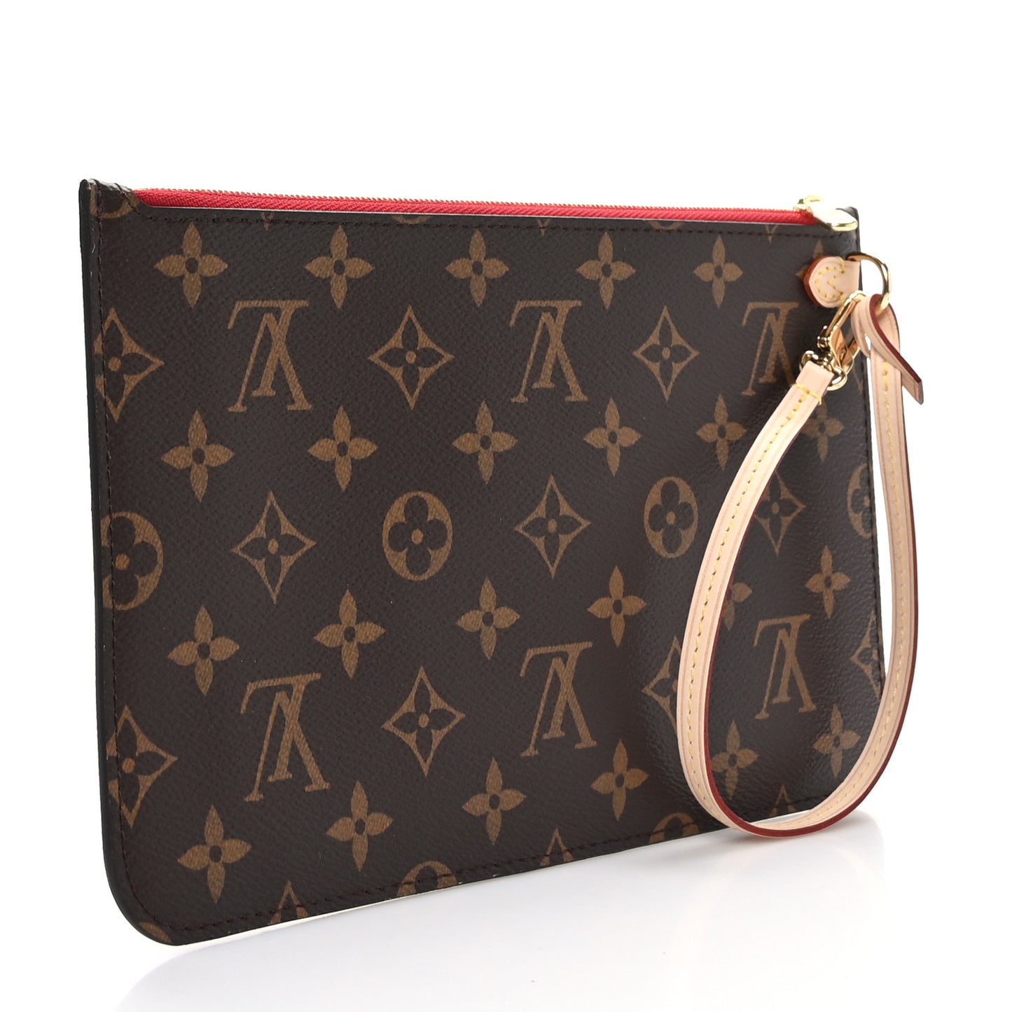 Monogram Neverfull MM GM Pochette Cherry