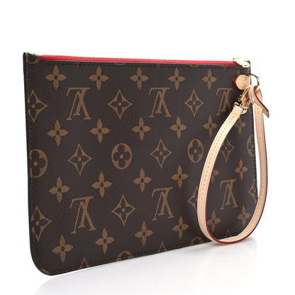 Louis Vuitton Monogram Neverfull MM GM Pochette Cherry 2 of 5
