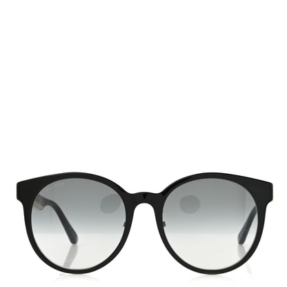 Gucci Acetate GG Web Round Eye Sunglasses GG0854SK Black 2 of 9