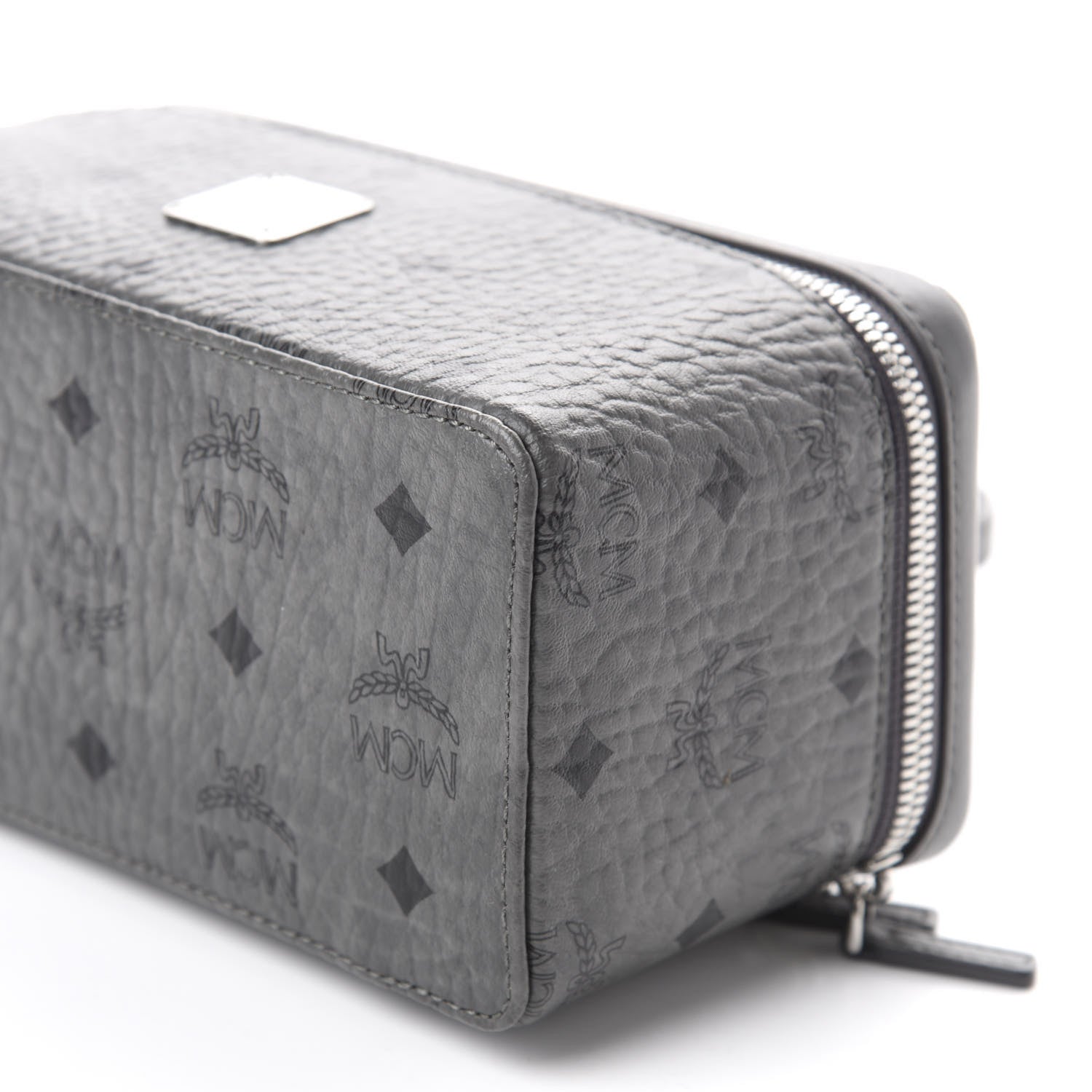 MCM Visetos Vanity Case Grey 7 of 11