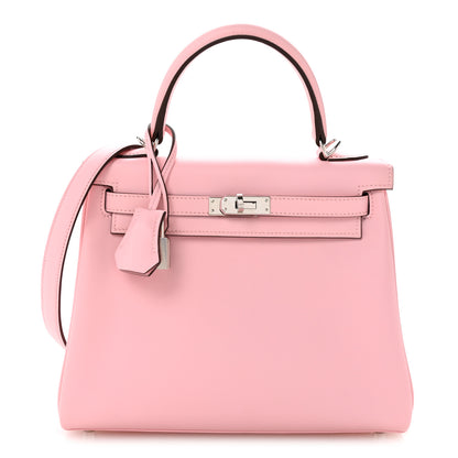 Hermes Swift Kelly Retourne 25 Rose Sakura 1 of 15