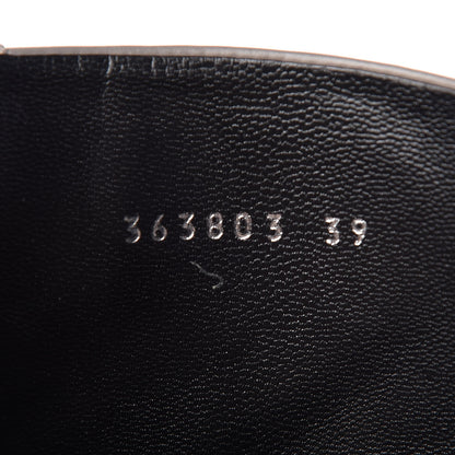 Gucci Calfskin Twiggy Horsebit Boot 39 Storm Grey 7 of 12