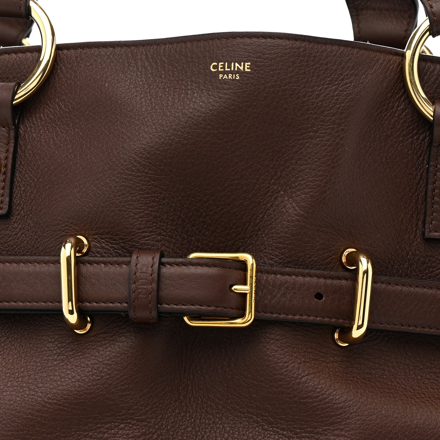 Celine Supple Calfskin Medium Anita Chestnut 9 of 11