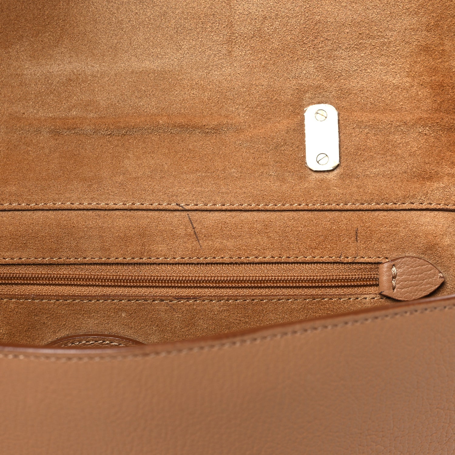 Mulberry Small Classic Grain Calfskin Medium Lily Flap Brown 9 of 14