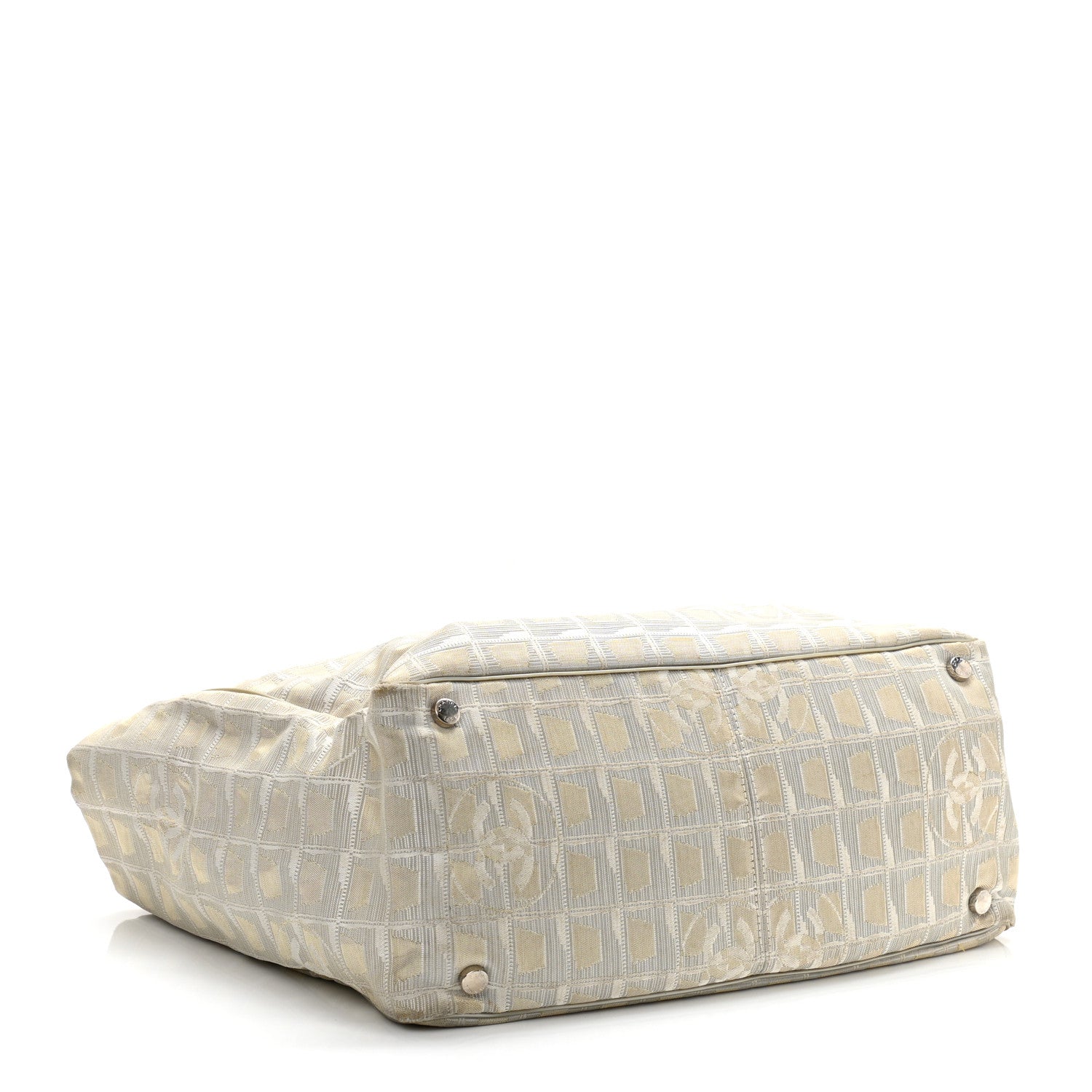 Chanel Nylon Medium Travel Tote Beige 6 of 35