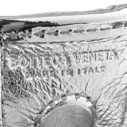 Bottega Veneta Mirror Laminated Nappa Intrecciato Sardine Bag Silver 6 of 11