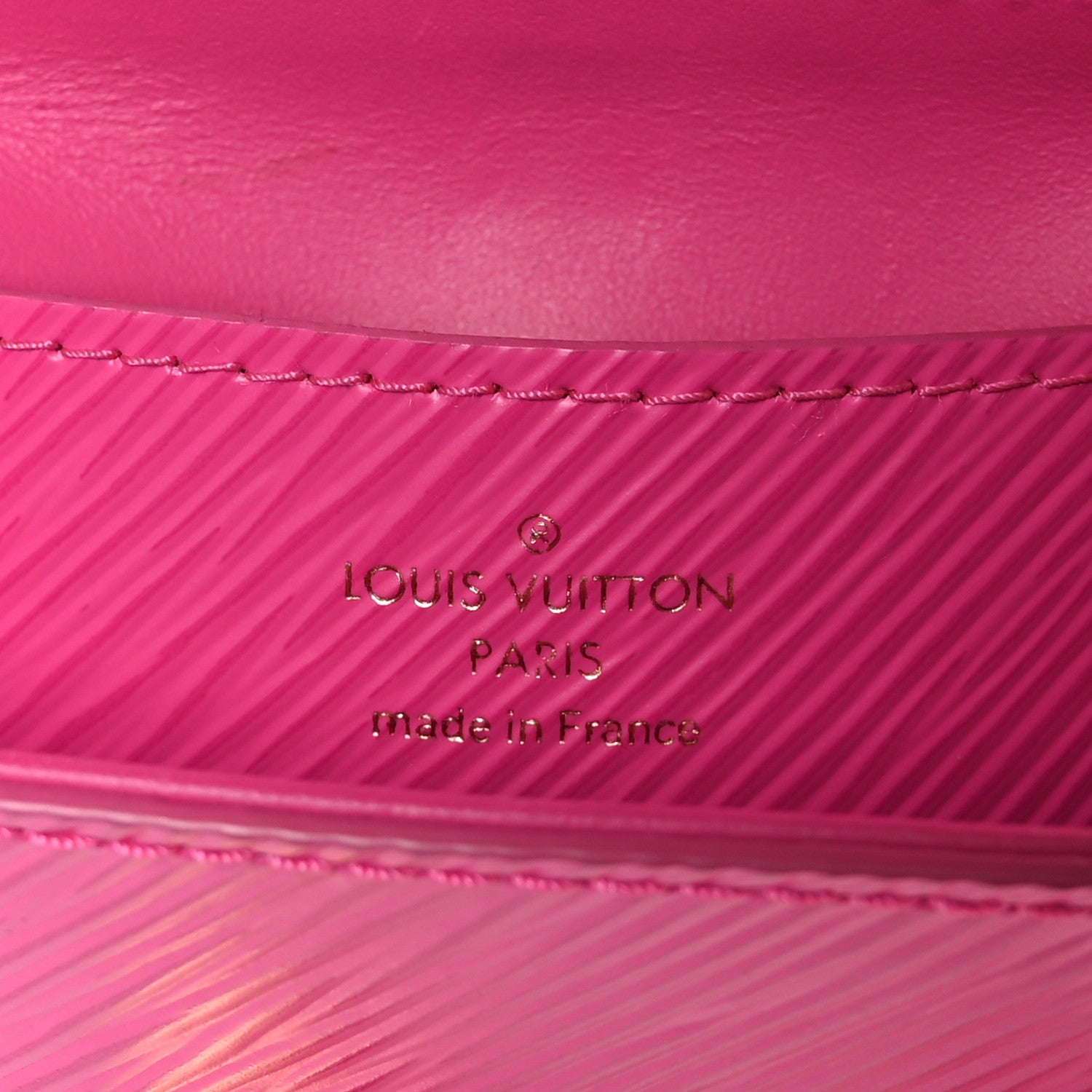 Louis Vuitton Epi Twist Braided Chain Shoulder Bag PM Rose Miami Pink 8 of 13