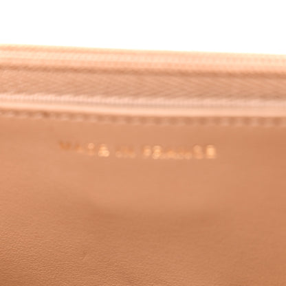 Chanel Caviar Quilted Wallet on Chain WOC Dark Beige 12 of 12