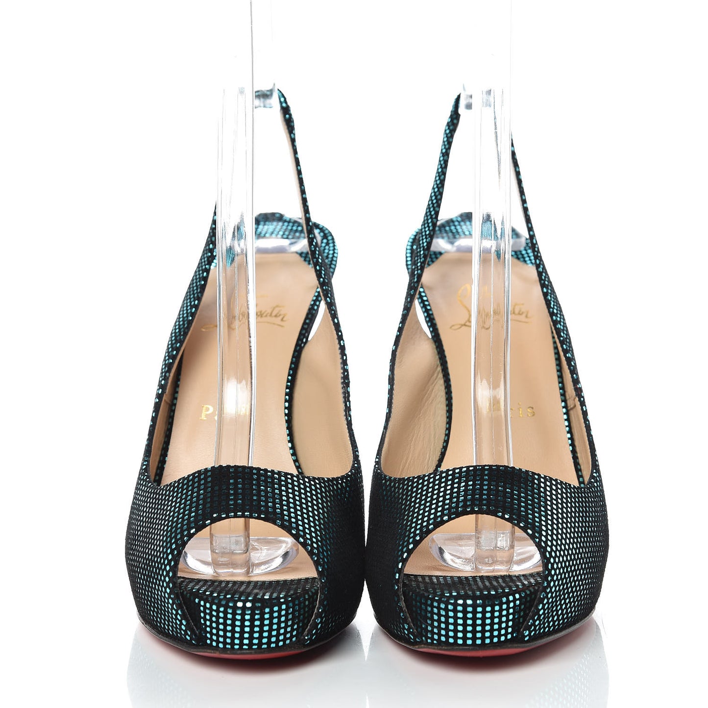Metallic No Prive 120 Pumps 39 Blue