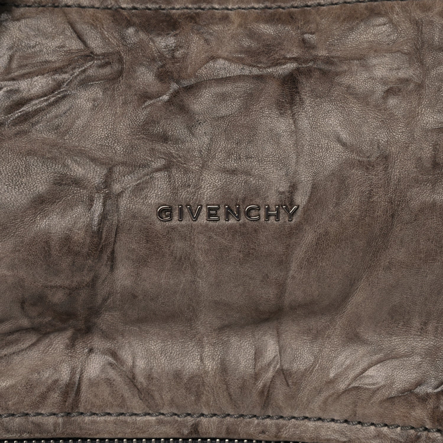 Givenchy Tumbled Sheepskin Small Pandora Charcoal 13 of 21