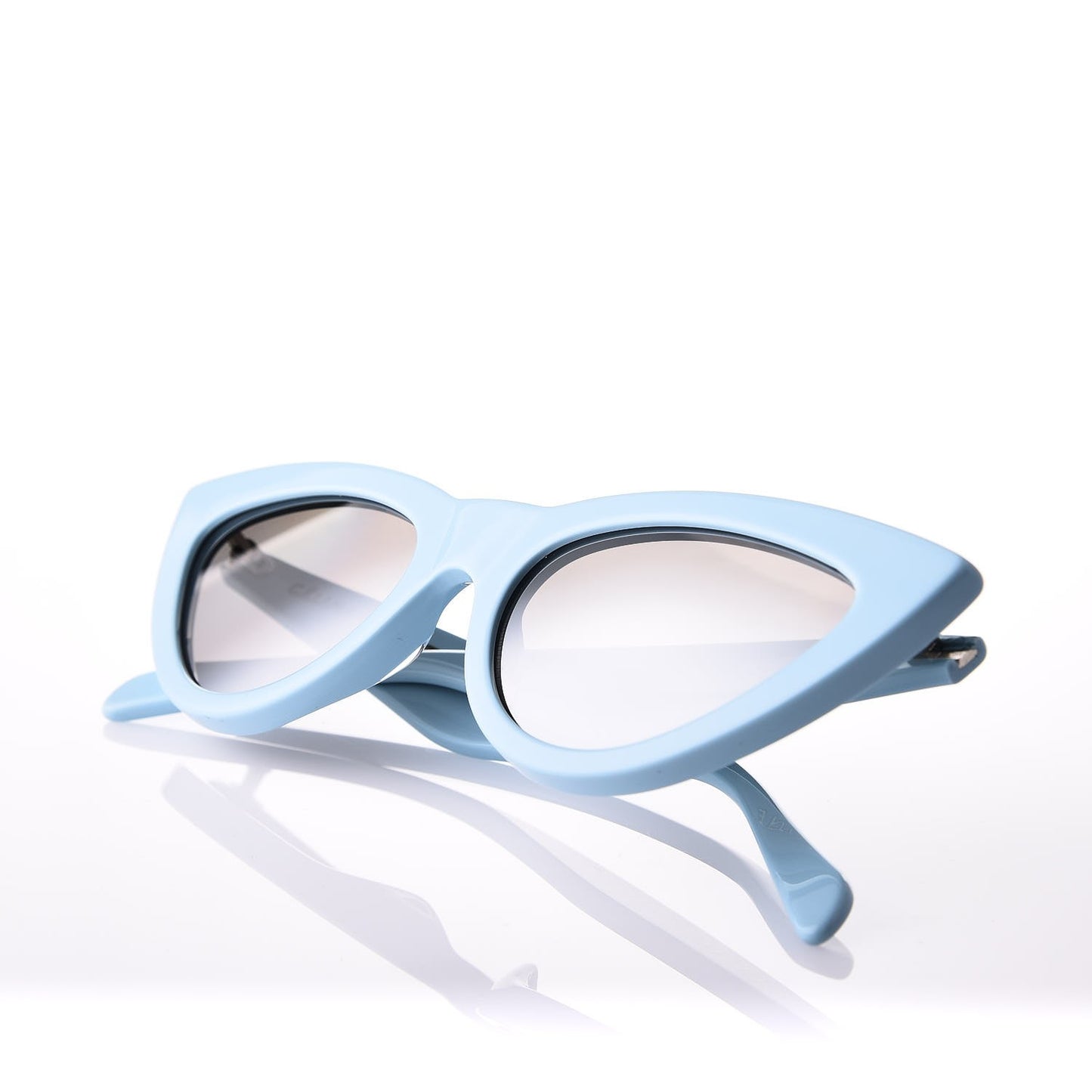 Acetate Cat Eye Sunglasses CL40019I Blue