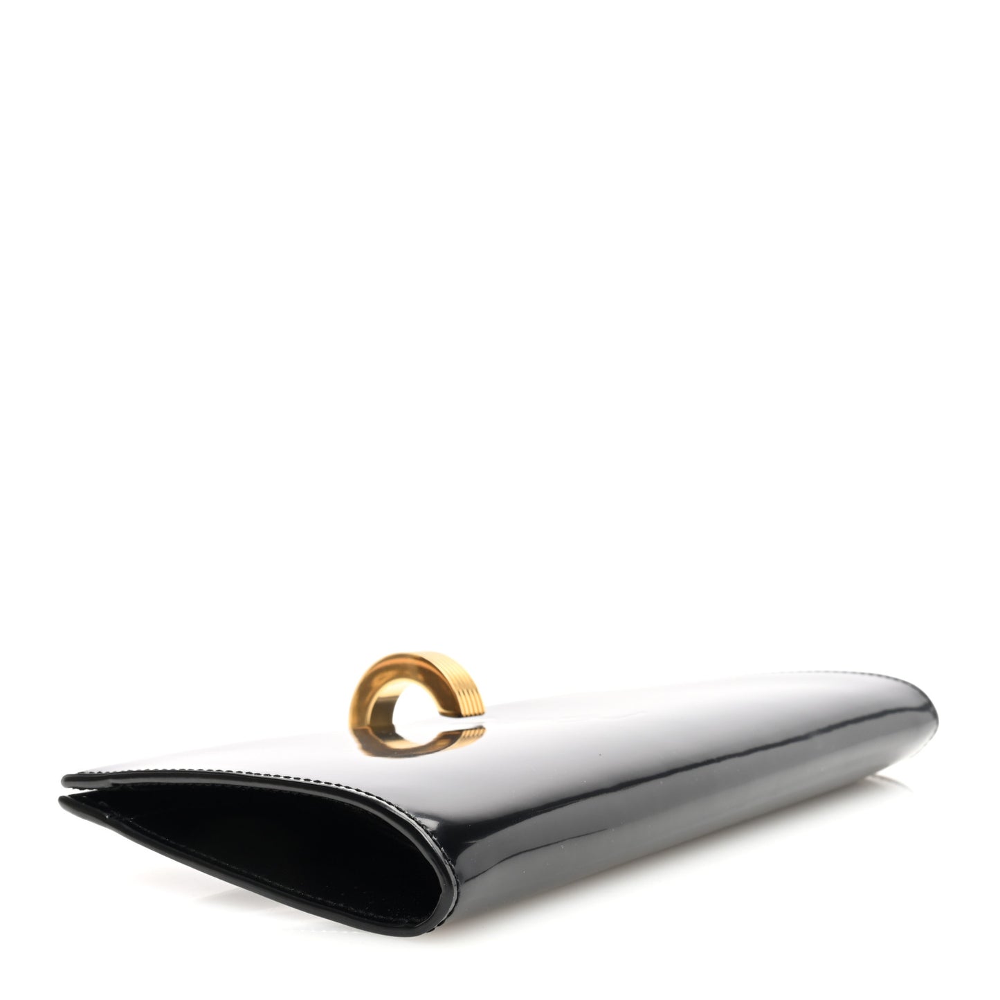 Patent Daria Clutch Black