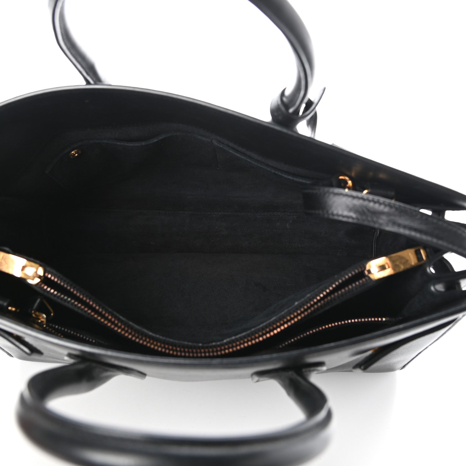 Saint Laurent Calfskin Small Sac De Jour Black 6 of 12