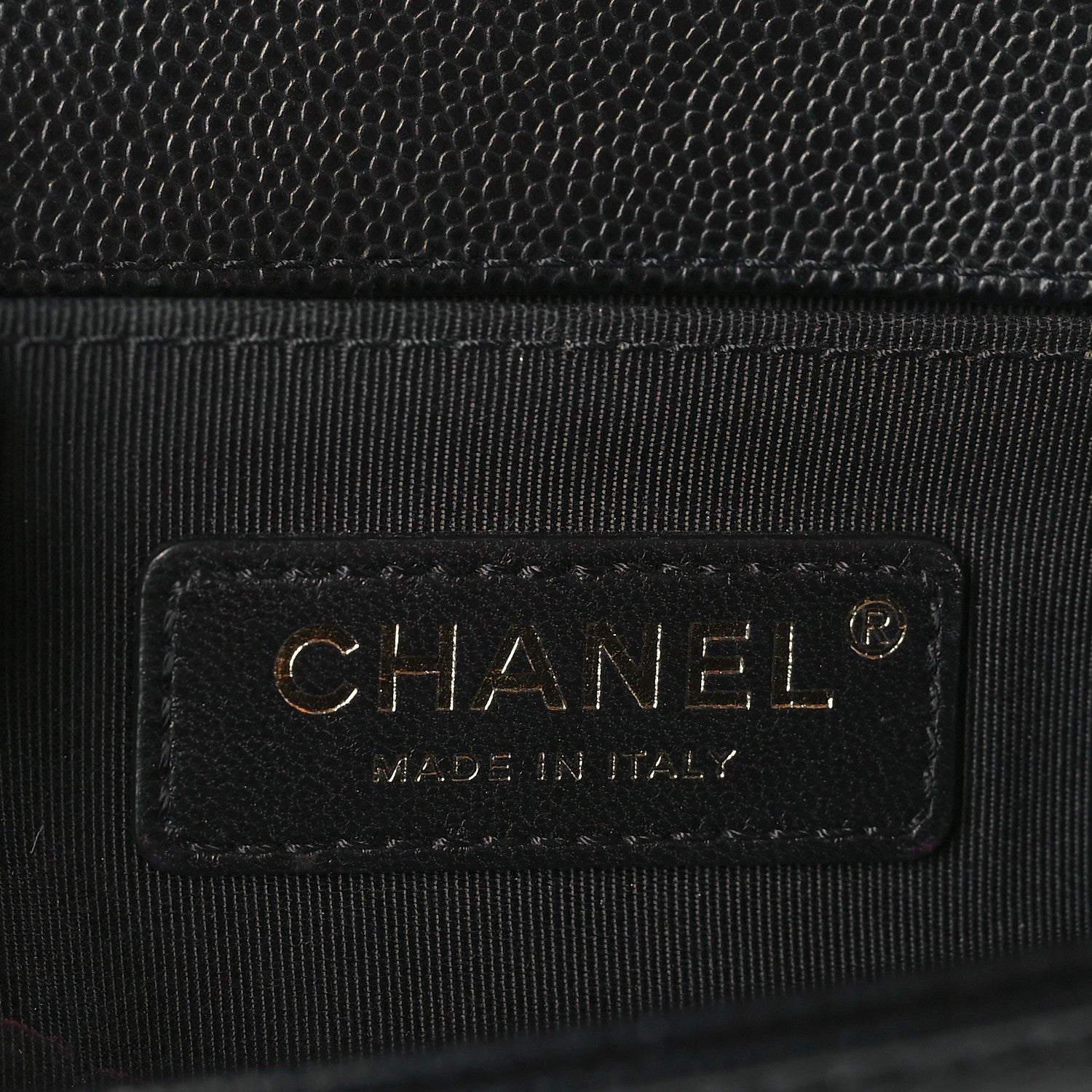 Chanel Caviar Quilted Small Boy Flap Black 6 of 9