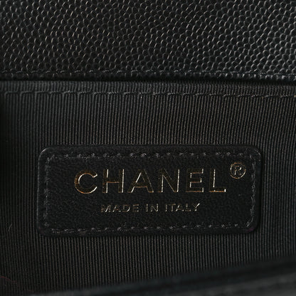 Chanel Caviar Quilted Small Boy Flap Black 6 of 9