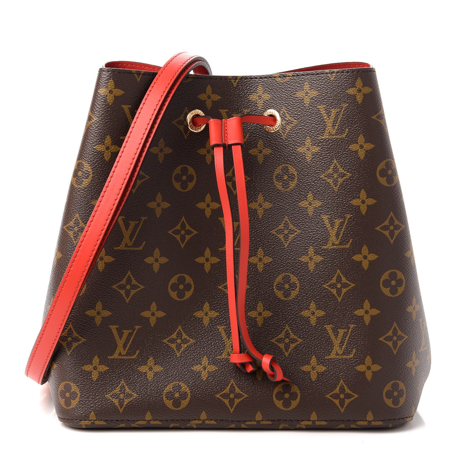 Louis Vuitton Monogram Neonoe MM Coquelicot 1 of 11