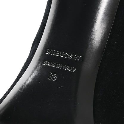 Balenciaga Suede Fargo Boots 39 Black 6 of 7