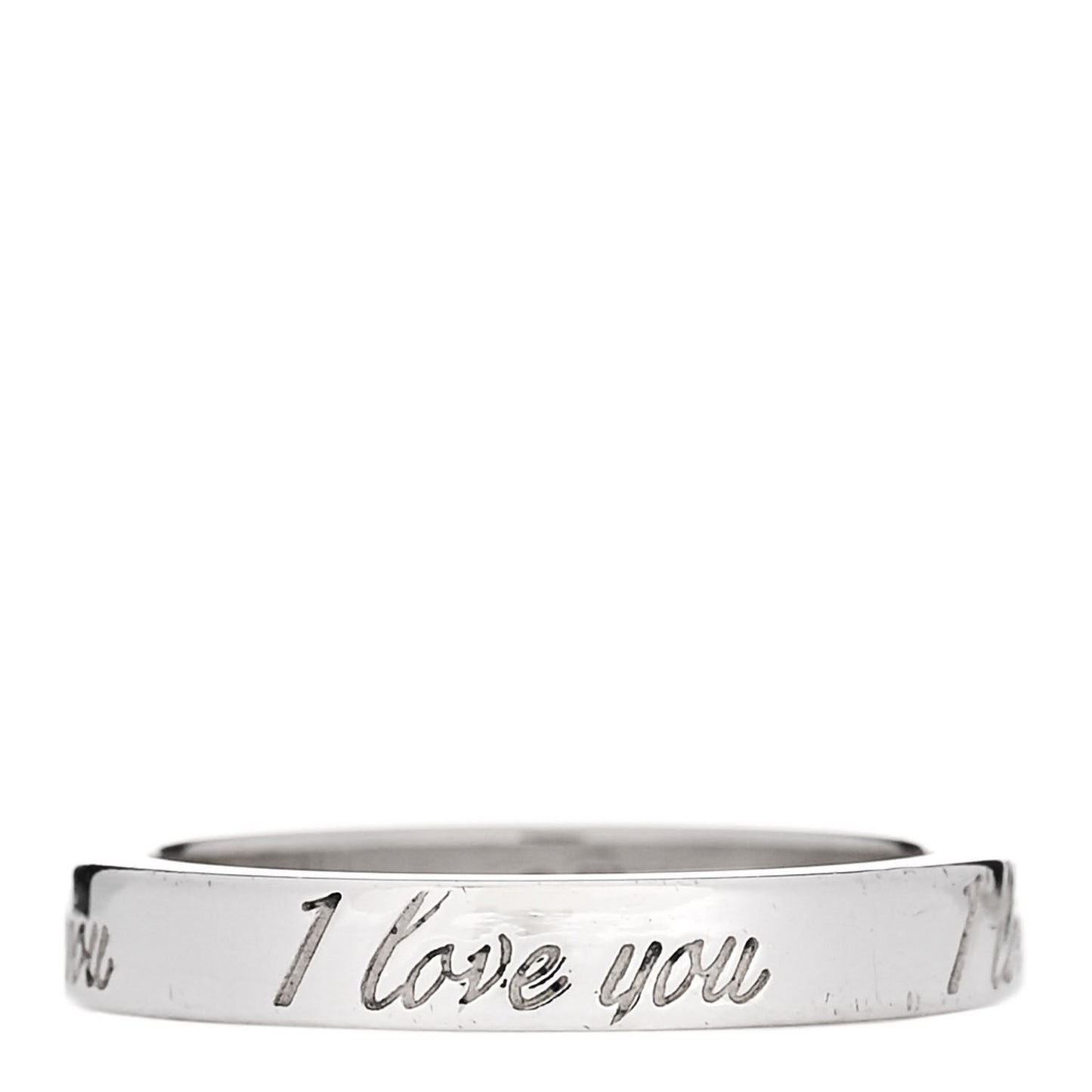 Sterling Silver Narrow Notes Ring 47 4
