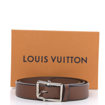 Louis Vuitton Calfskin Belt 100 40 Brown 6 of 6