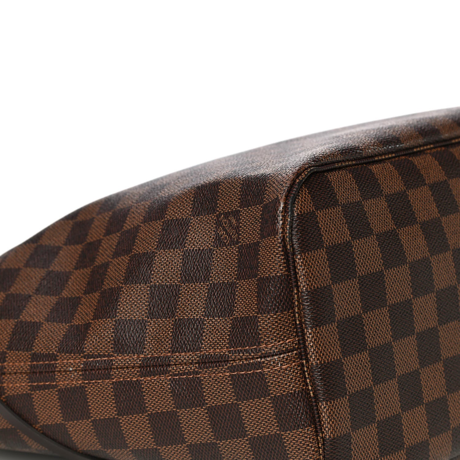 Louis Vuitton Damier Ebene Neo Neverfull MM Rose Ballerine 6 of 11