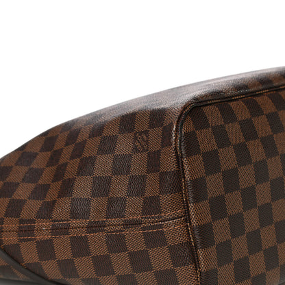Louis Vuitton Damier Ebene Neo Neverfull MM Rose Ballerine 6 of 11