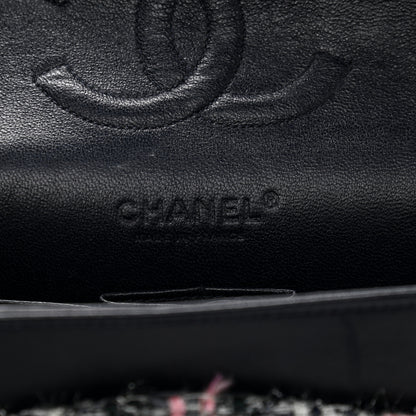 Chanel Tweed Quilted Medium Double Flap Multicolor 5 of 11