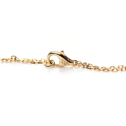 Cartier 18K Yellow Gold 2 Diamond LOVE Necklace 4 of 5