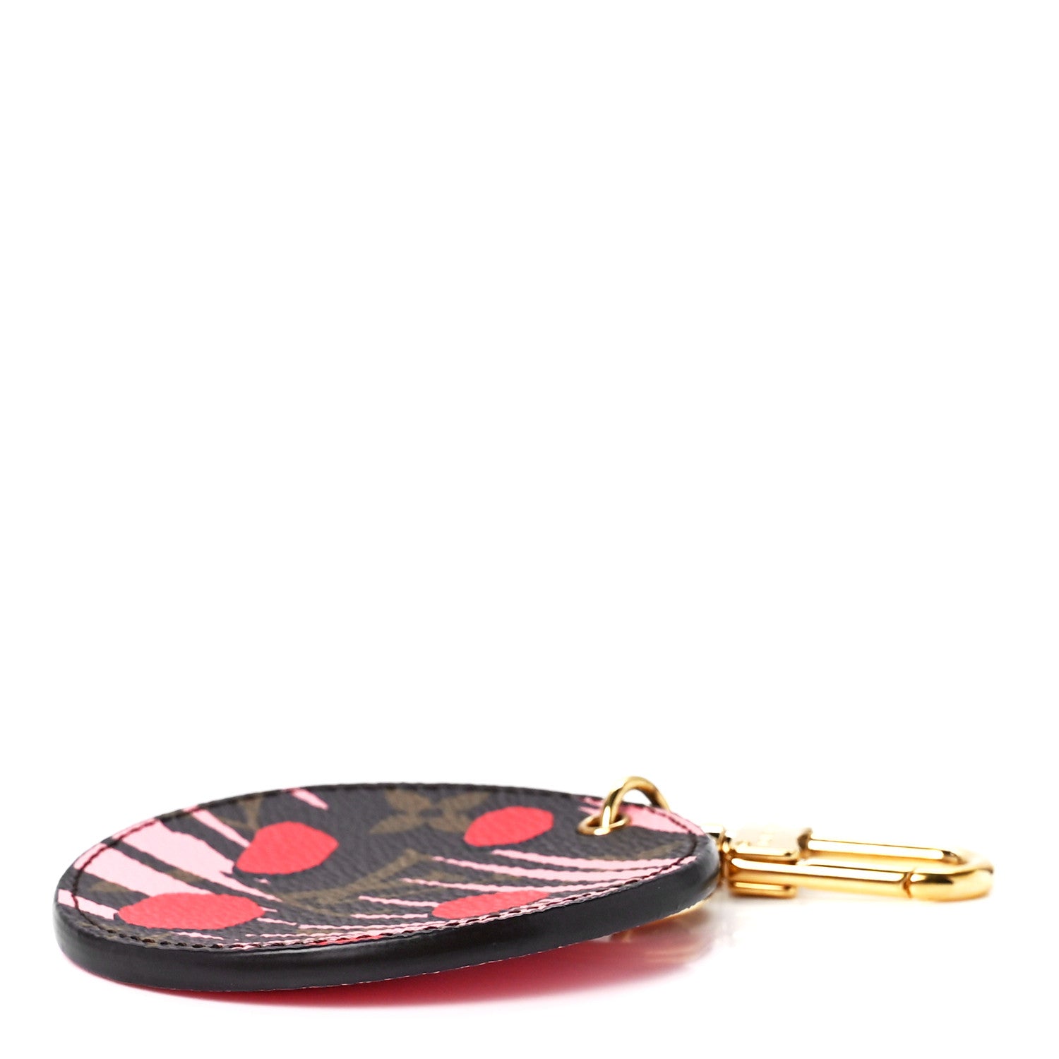 Louis Vuitton Monogram Jungle Dots Bag Charm Key Ring Sugar Pink Poppy 7 of 10