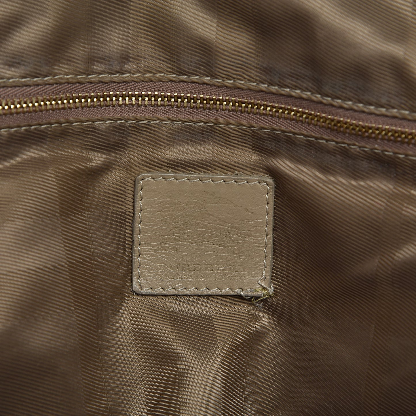 Lambskin Quilted Westbury Tote Beige