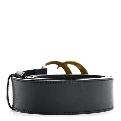 Gucci Calfskin Double G 40mm Belt 95 38 Black 2 of 9
