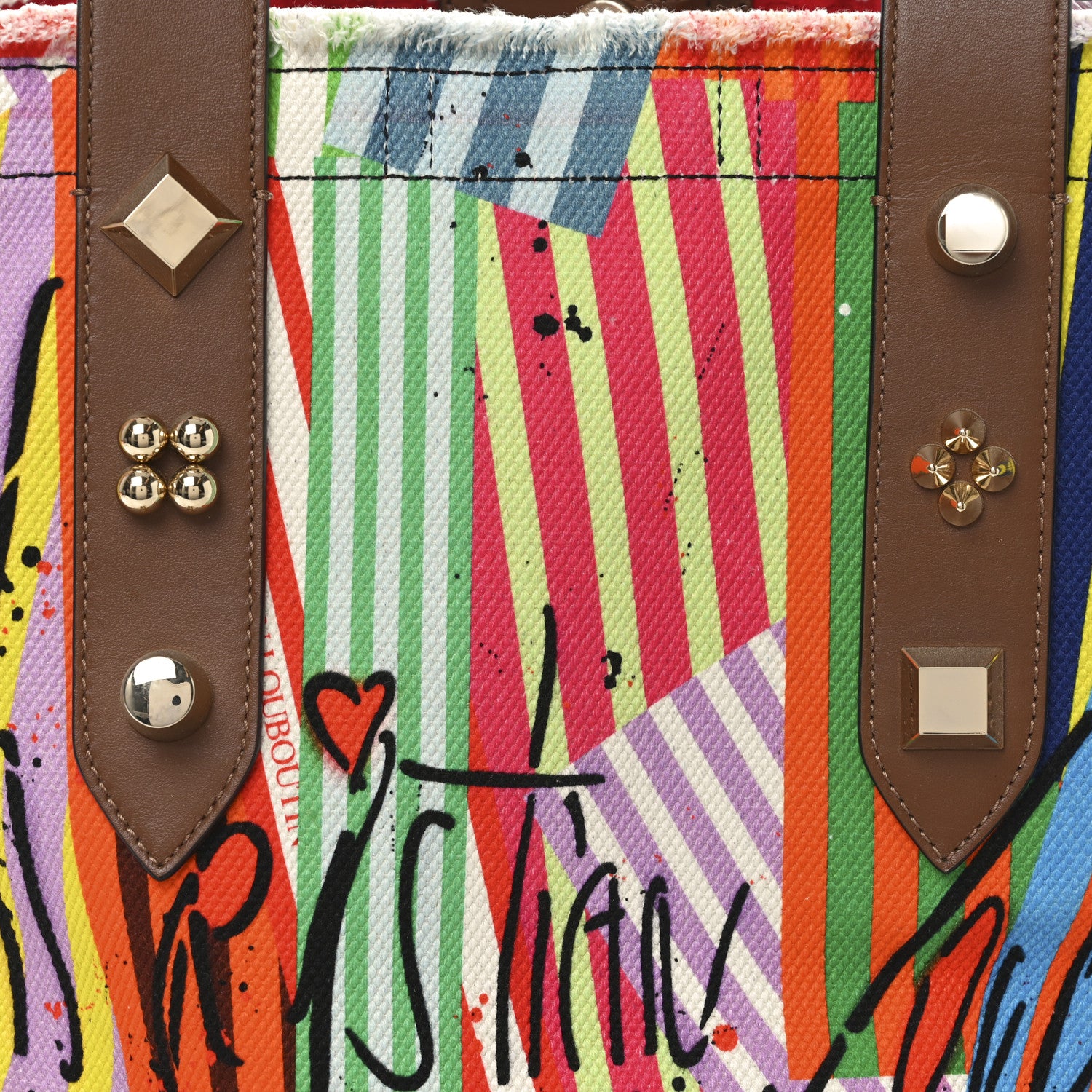 Christian Louboutin Frangibus Printed Medium Tote Multicolor 8 of 13