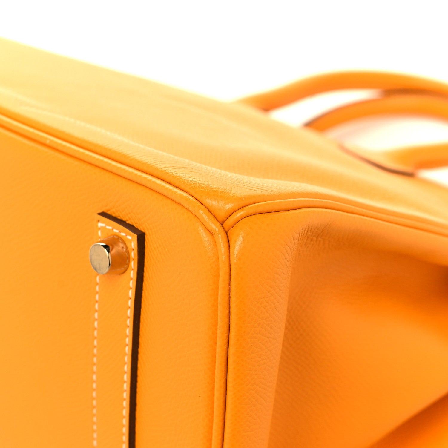Hermes Epsom Candy Birkin 35 Jaune D'Or Feu 12 of 12