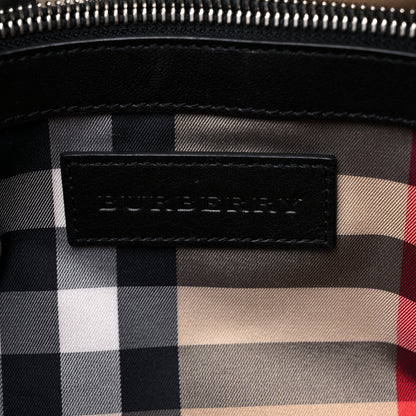 Burberry Nylon House Check Quilted Abbey Diaper Bag Black 8 of 14