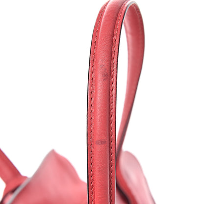Alexander McQueen Calfskin Small Skull Padlock Zip Around Tote Pink 28 of 28
