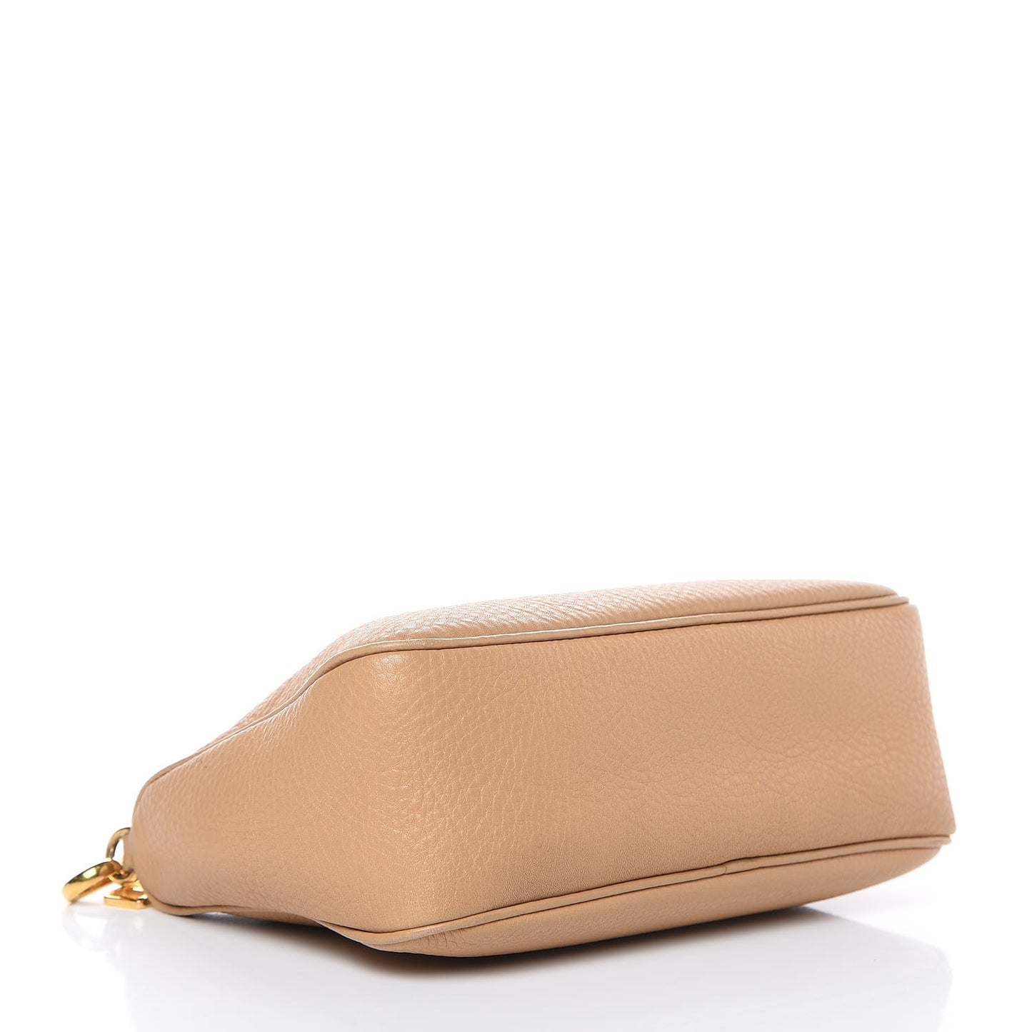 Vitello Daino Pochette Bag Caramel