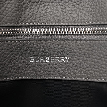 Burberry Calfskin Logo Messenger Charcoal Grey 7 of 13